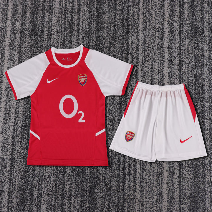 Camisa Retrô Arsenal 2002/03 Home Infantil – Belt Sports