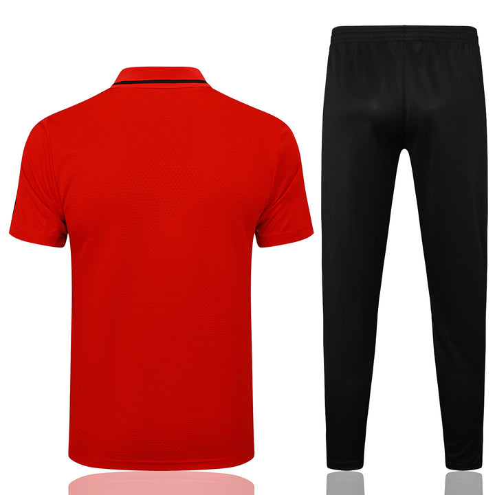Kit Polo Manchester United 25/26 - Vermelho