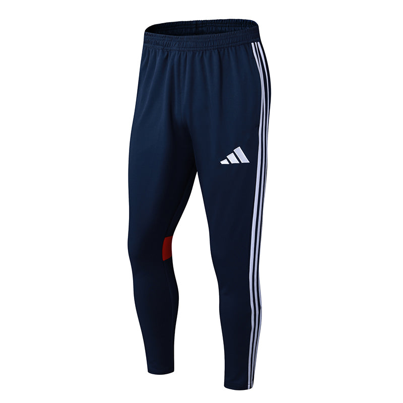 Calça Treino Adidas - Azul marinho/Vermelho
