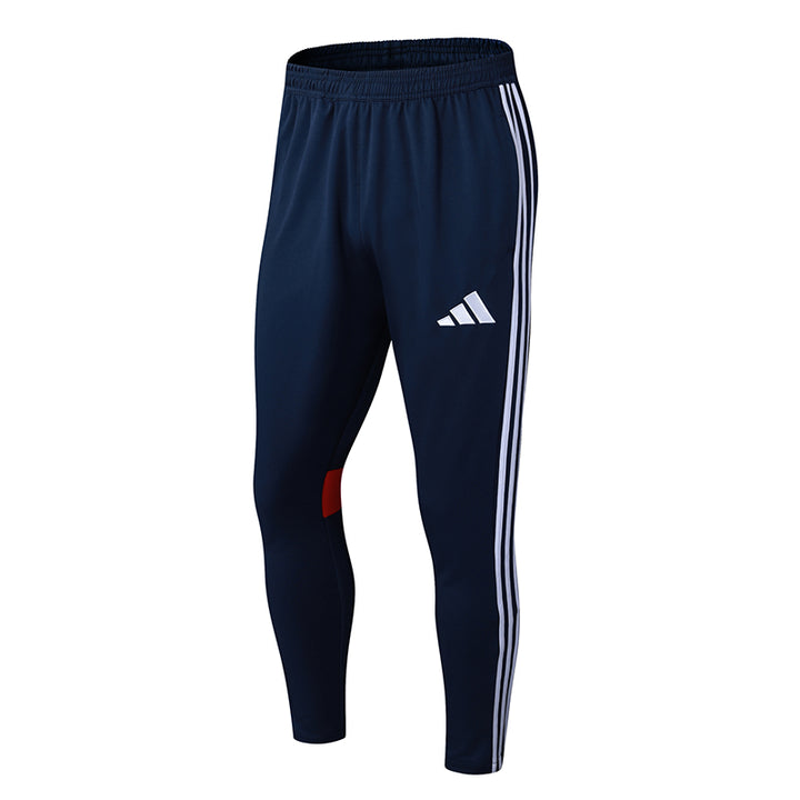 Calça Treino Adidas - Azul marinho/Vermelho