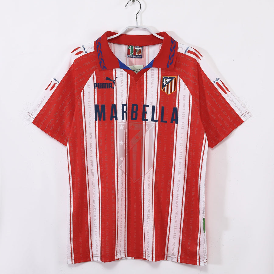 Camisa Retrô Atletico Madrid 1995/96 Home – Belt Sports