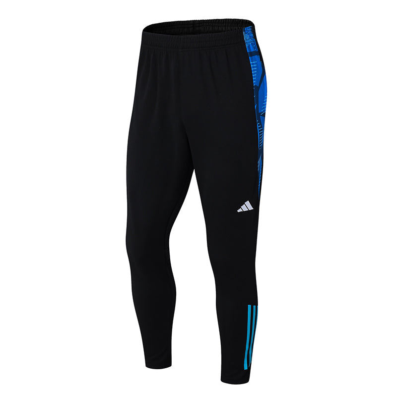 Calça Treino Adidas - Preto/Azul III