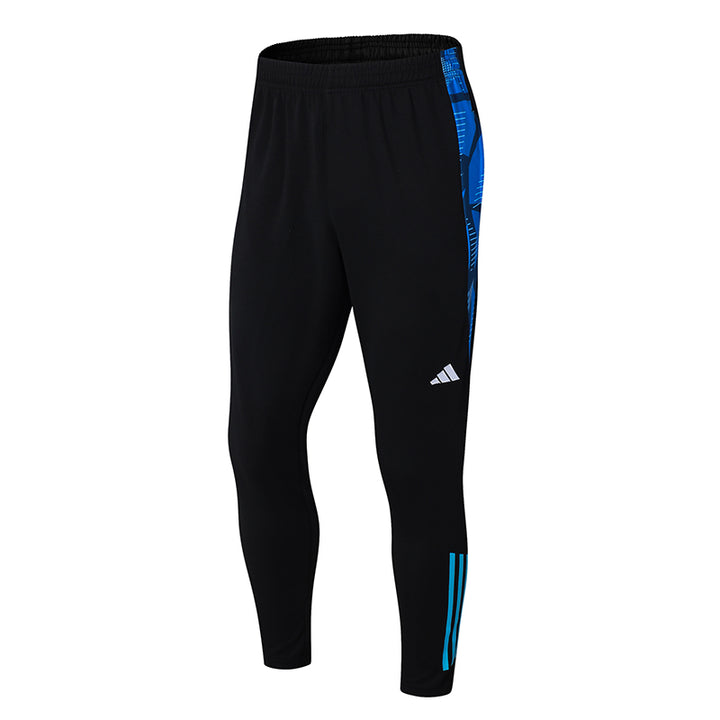 Calça Treino Adidas - Preto/Azul III