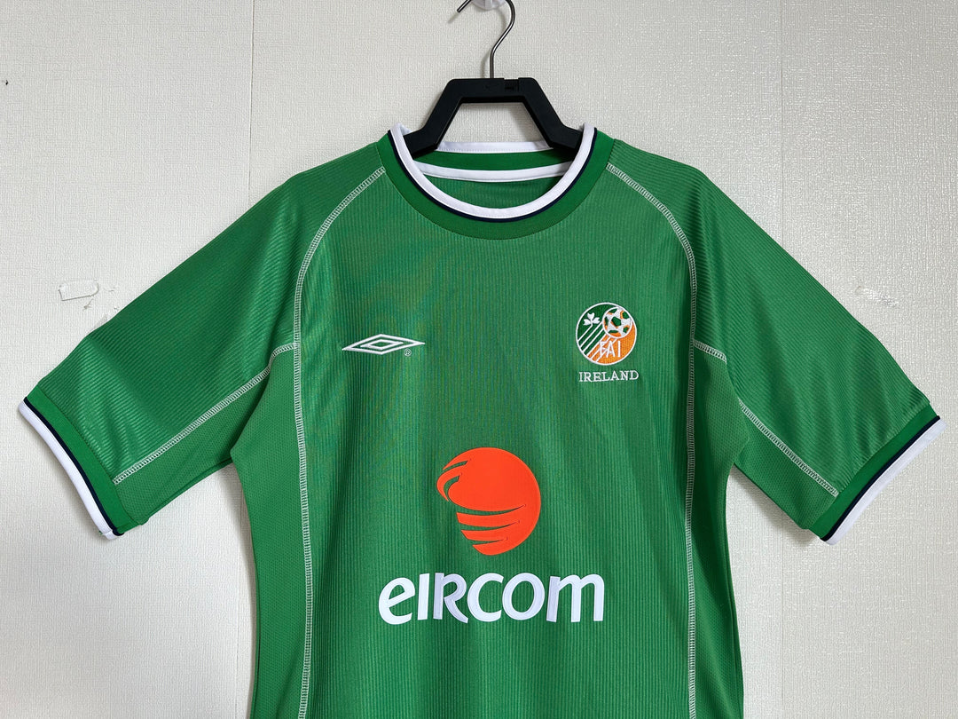 Camisa Retrô Irlanda 2002 Home – Belt Sports