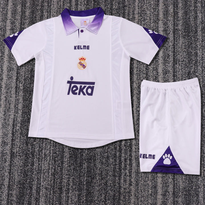 Camisa Retrô Real Madrid 1997/98 Home Infantil – Belt Sports