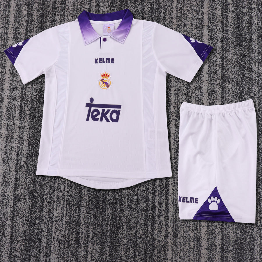 Camisa Retrô Real Madrid 1997/98 Home Infantil – Belt Sports