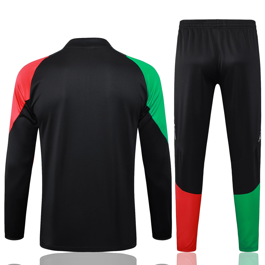 Conjunto Treino Arsenal 24/25 - Verde/Vermelho