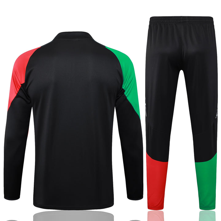 Conjunto Treino Arsenal 24/25 - Verde/Vermelho