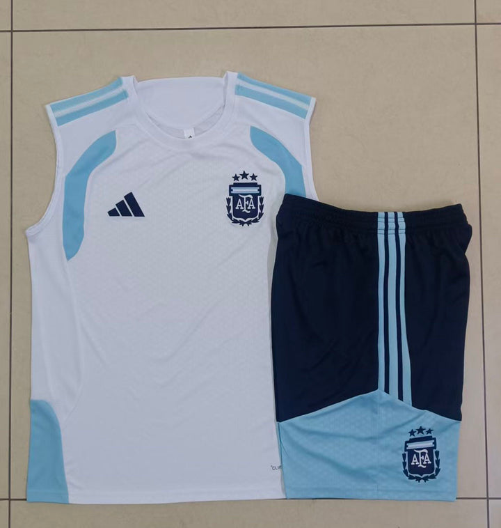 Kit Regata Argentina 26/27 - Branco/Azul Bebê/Azul Marinho