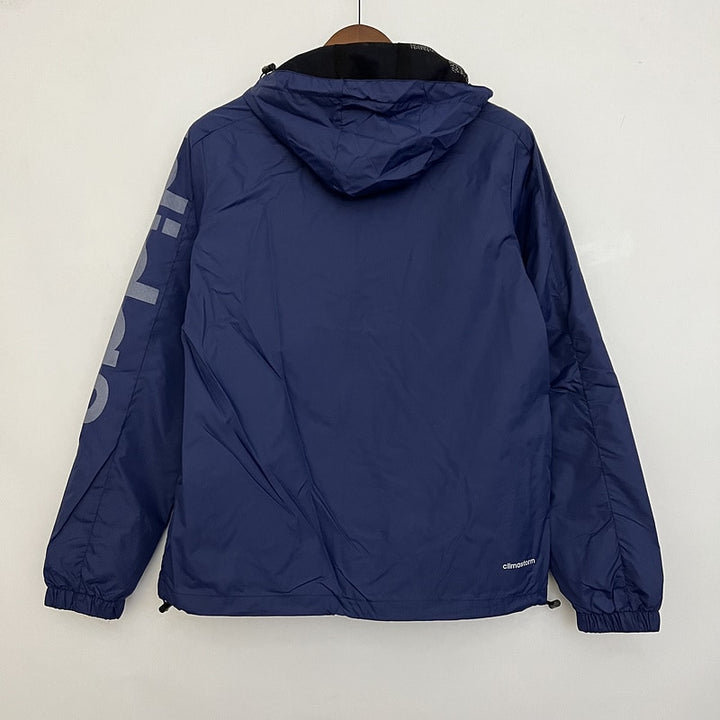 Jaqueta Corta Vento Adidas Warm - Azul