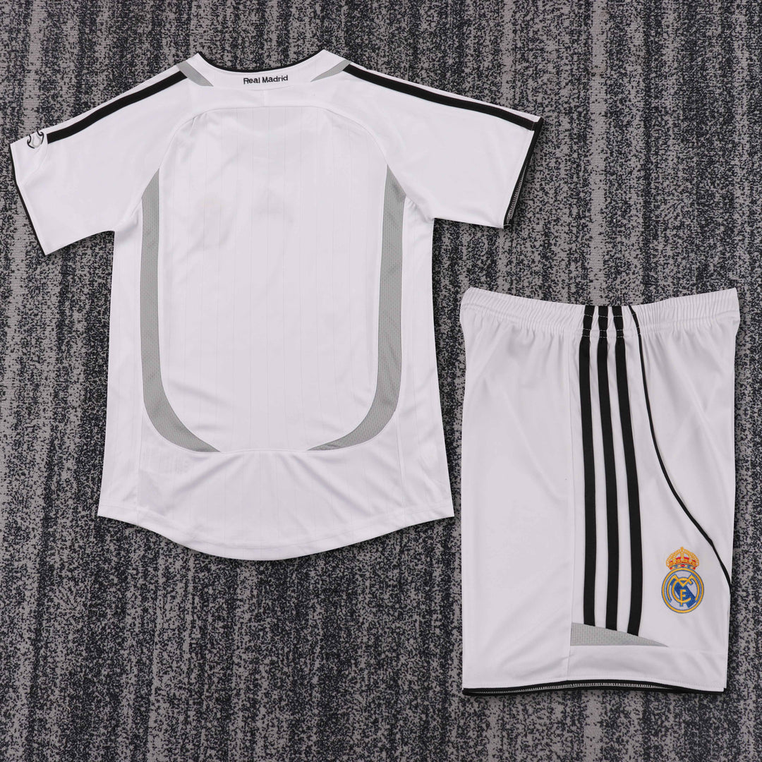 Camisa Retrô Real Madrid 2006/07 Home Infantil – Belt Sports