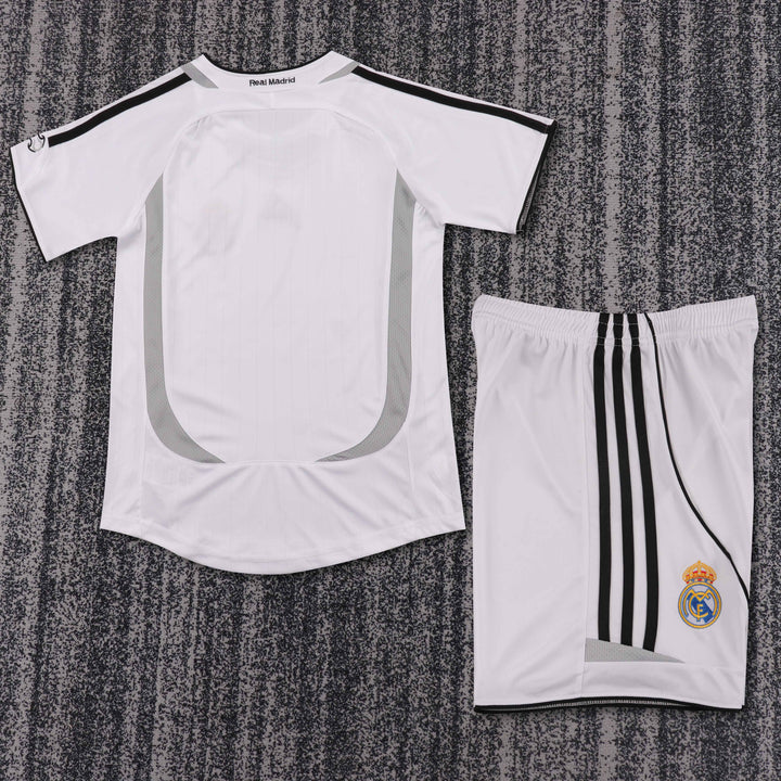 Camisa Retrô Real Madrid 2006/07 Home Infantil – Belt Sports