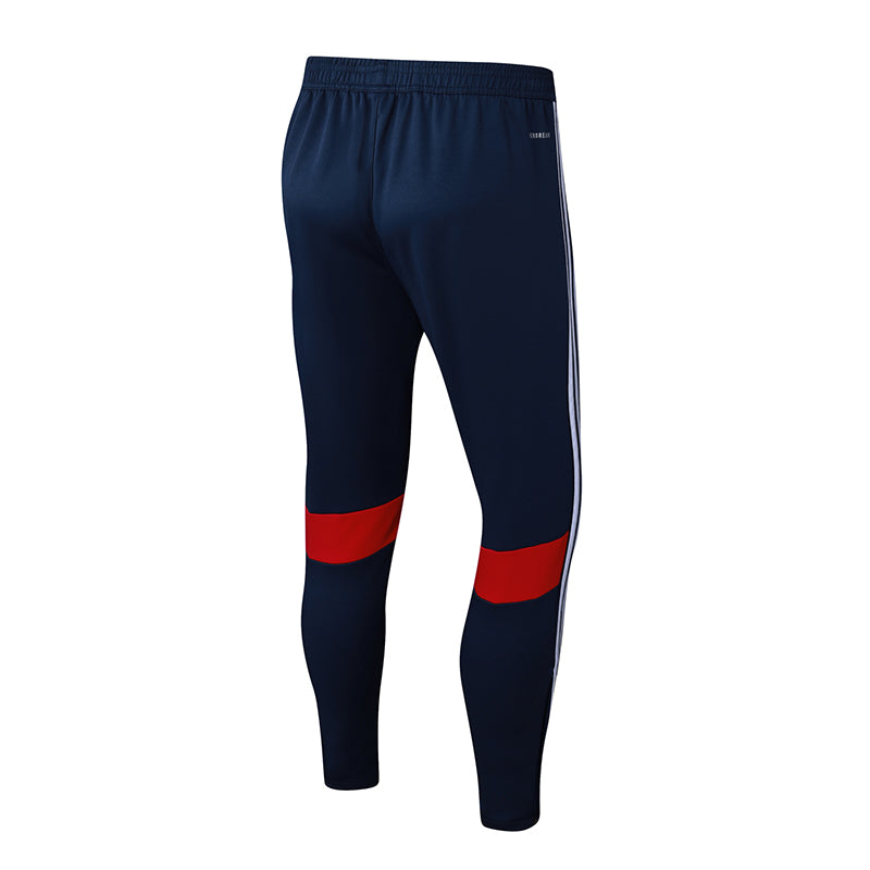 Calça Treino Adidas - Azul marinho/Vermelho