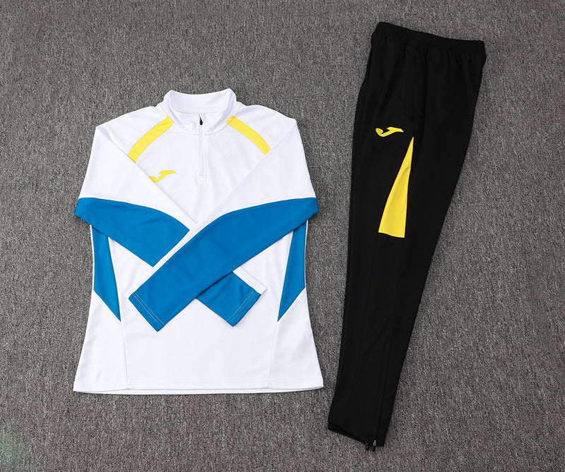 Conjunto Treino Joma - Branco/Preto