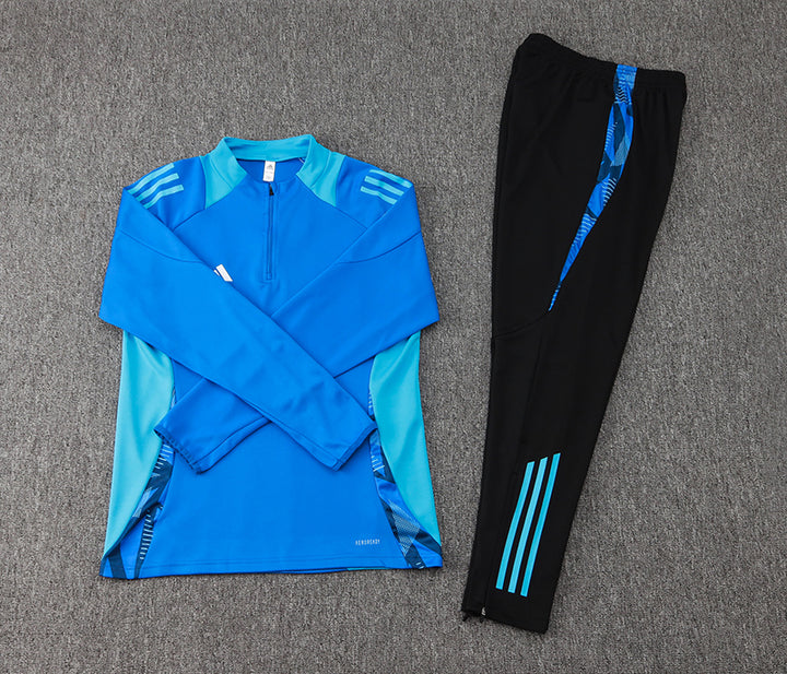 Conjunto Treino Adidas - Azul/Preto
