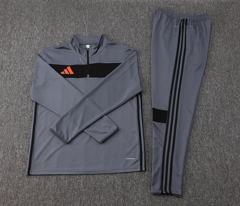 Conjunto Treino Adidas - Cinza