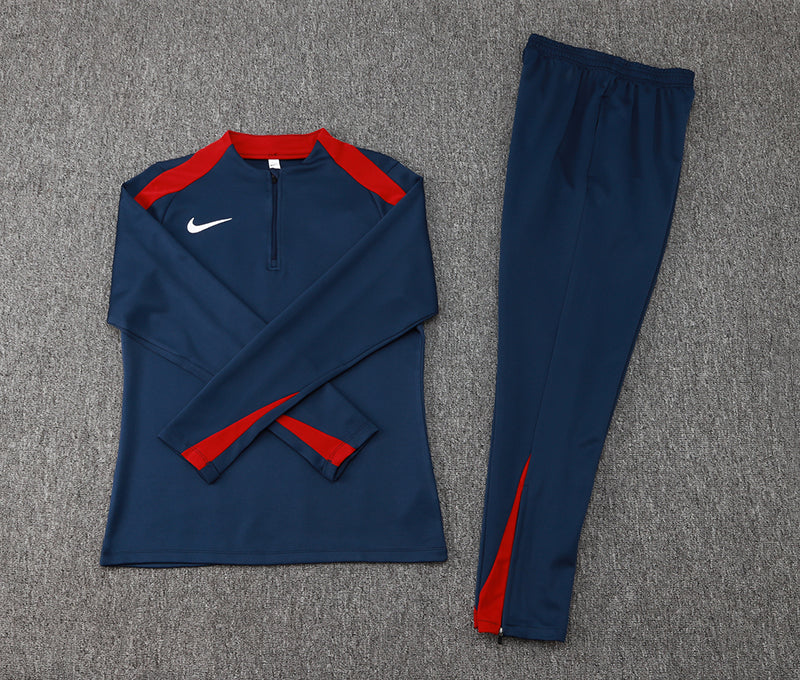 Conjunto Treino Nike - Azul Marinho/Vermelho