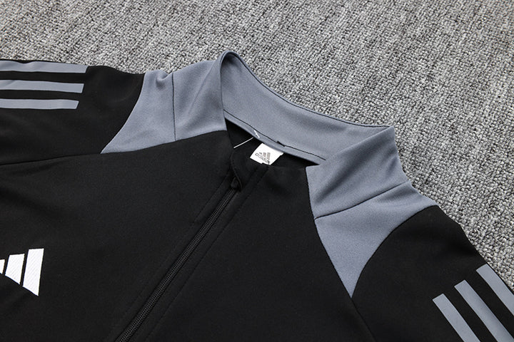 Blusão Treino Adidas - Preto/Cinza II