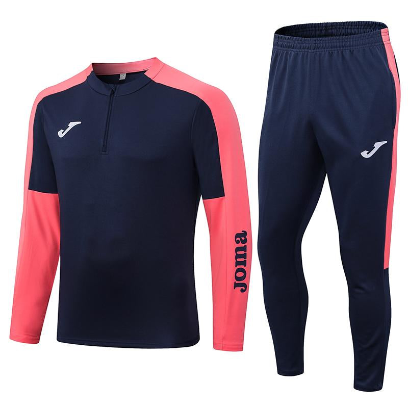 Conjunto Treino Joma - Azul Marinho/Rosa