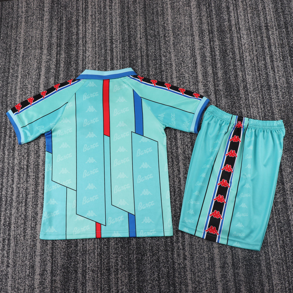 Camisa Retrô Barcelona 1995/96 Away Infantil – Belt Sports