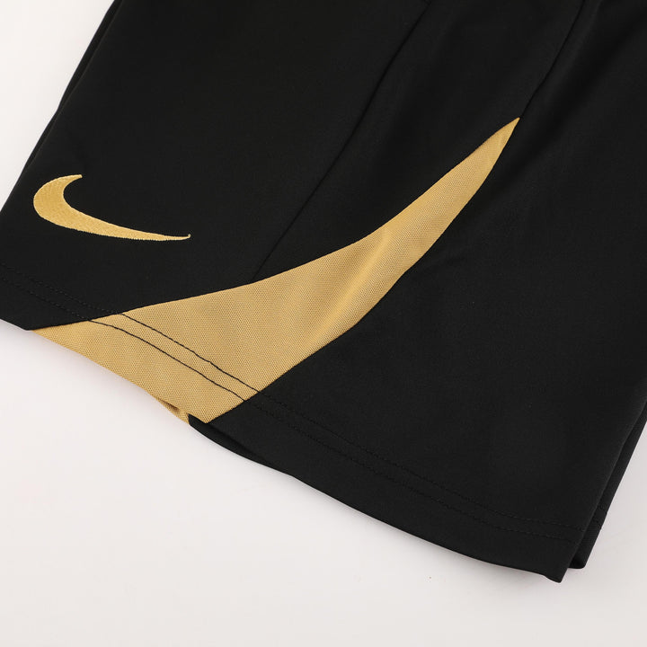 Short Treino Nike - Preto/Dourado