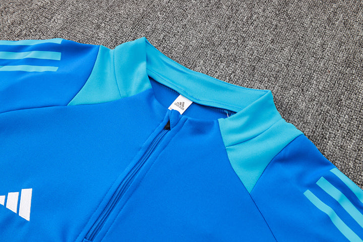 Blusão Treino Adidas - Azul Claro