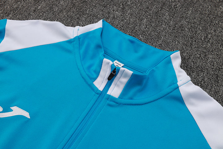 Blusão Treino Joma - Azul Claro/Preto