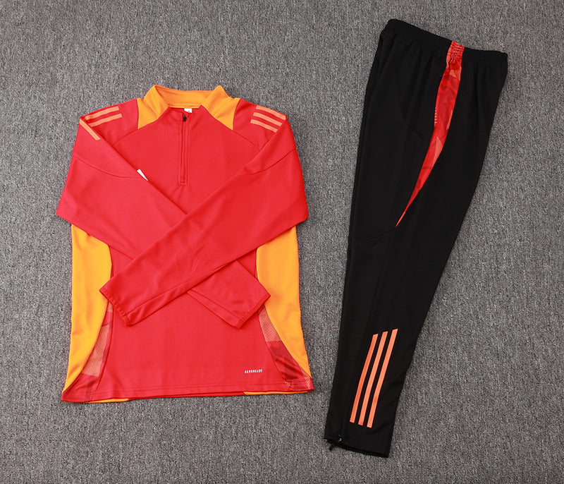 Conjunto Treino Adidas - Vermelho/Preto