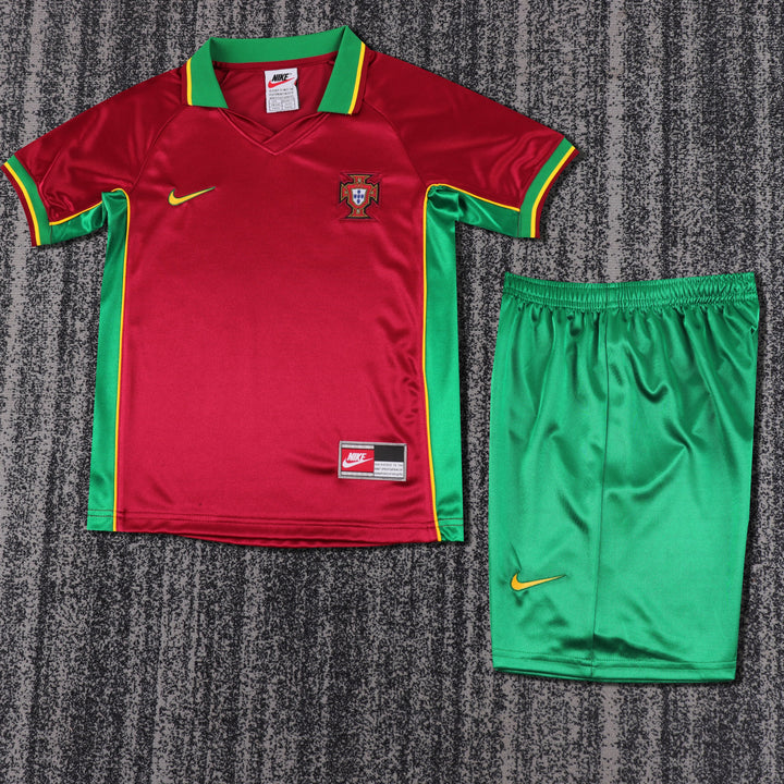 Camisa Retrô Portugal 1997 Home Infantil – Belt Sports