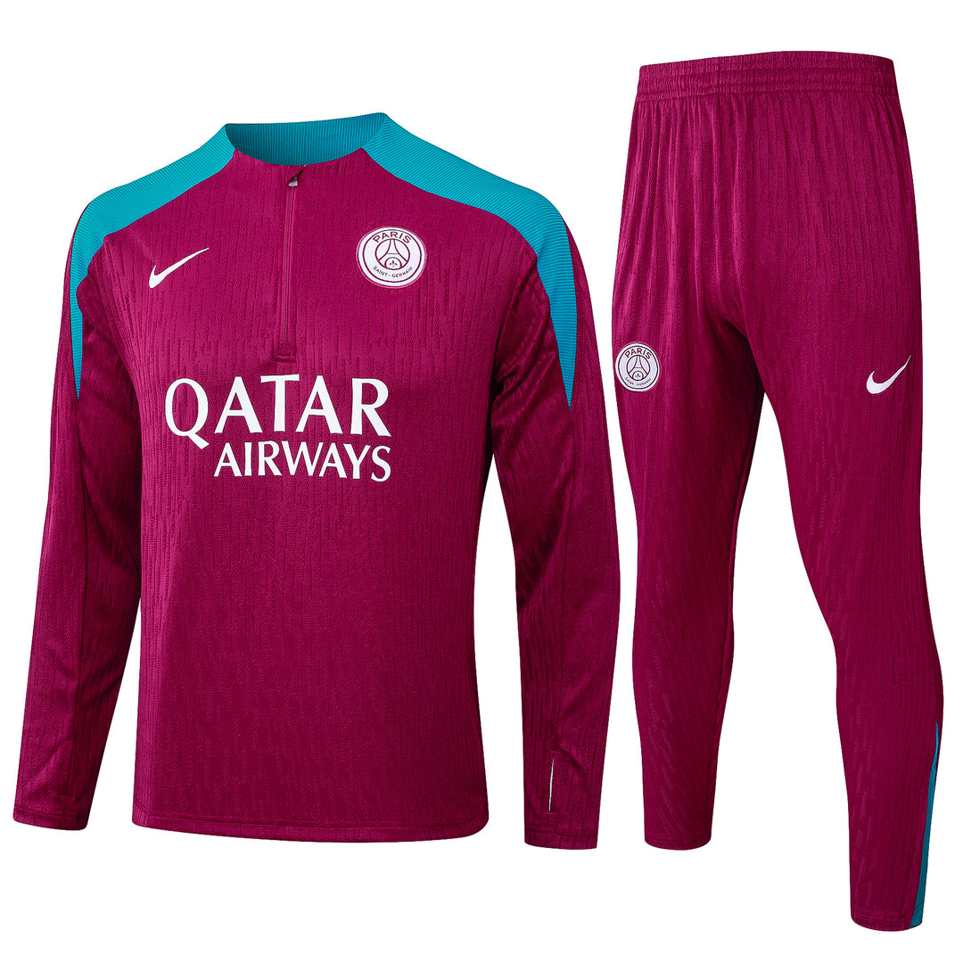 Conjunto Treino PSG 24/25 - vinho