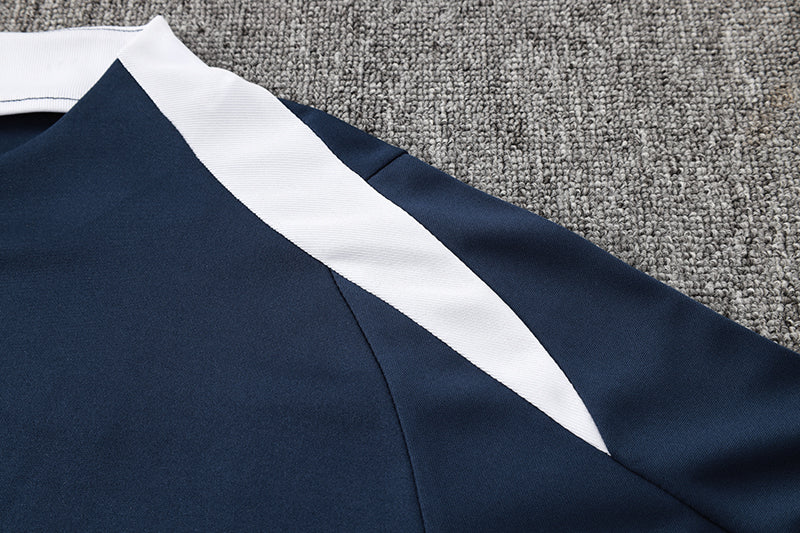 Blusão Treino Nike - Azul Marinho/Branco