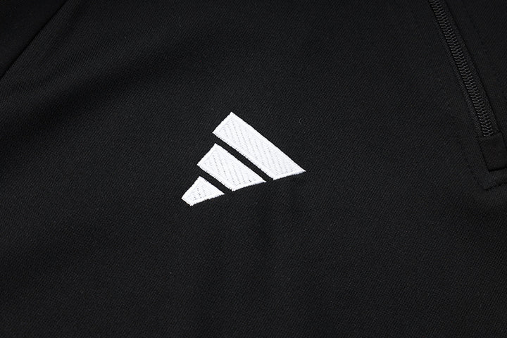 Conjunto Treino Adidas - Preto/Cinza