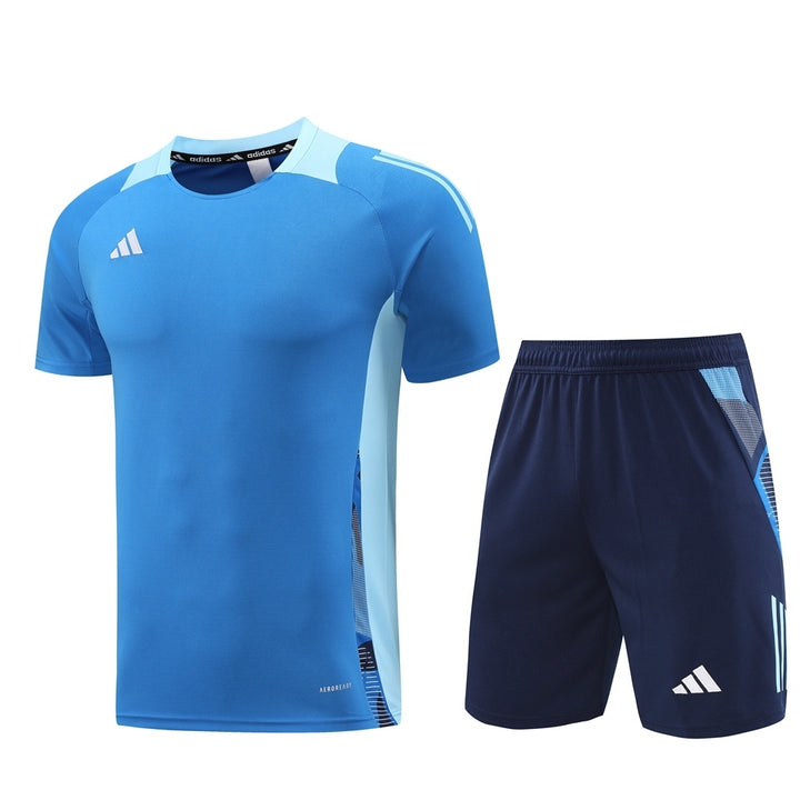 Kit Adidas - Azul Claro/Azul Escuro