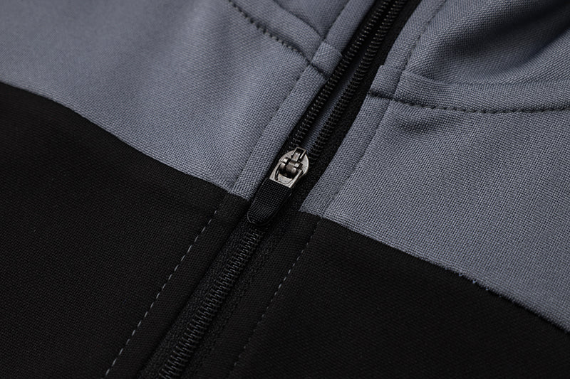 Blusão Treino Adidas - Cinza/Preto