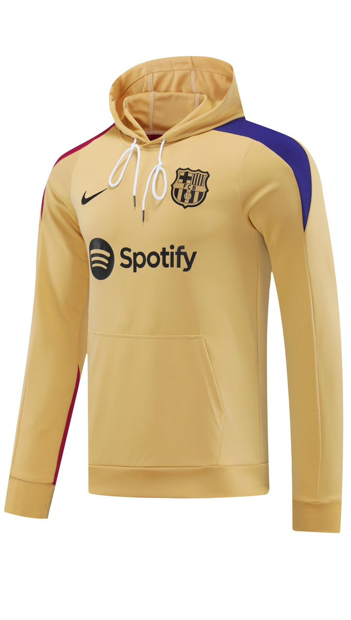 Blusão Barcelona 2024/25 Bege - Capuz