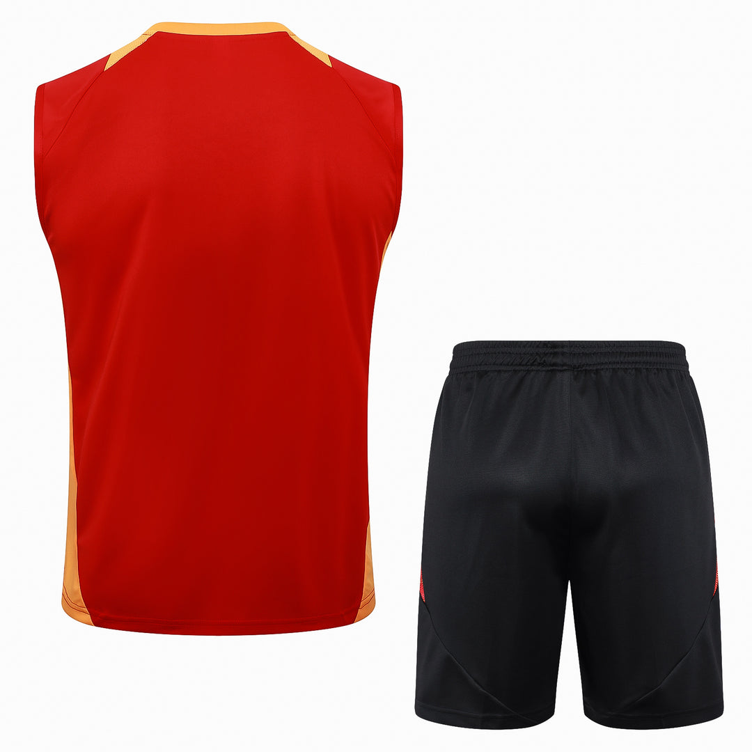 Kit Regata Bayern de Munique 24/25 - Vermelho/Preto/Laranja