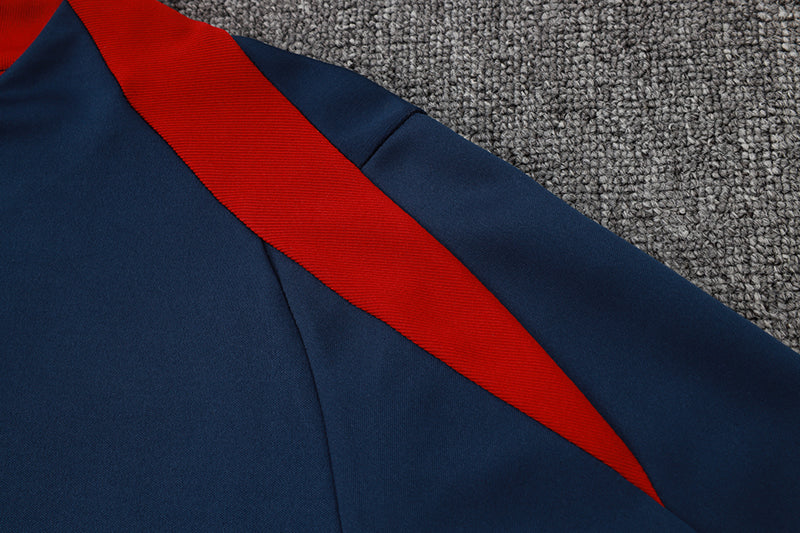 Blusão Treino Nike - Azul Marinho/Vermelho