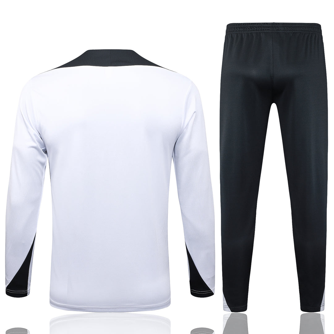 Conjunto Treino Chelsea 25/26 - Branco/Preto