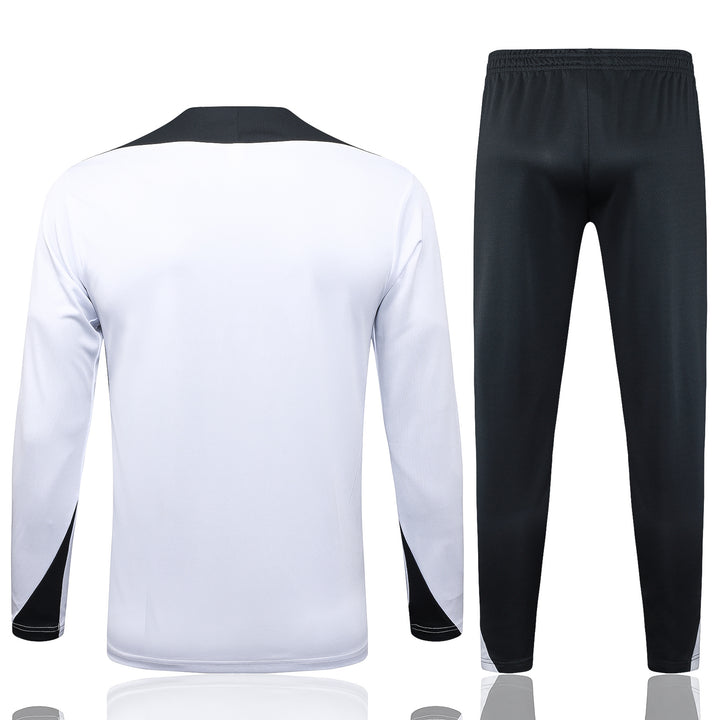 Conjunto Treino Chelsea 25/26 - Branco/Preto