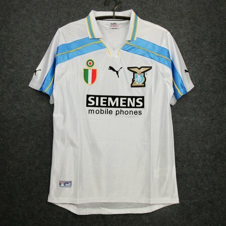 Camisa Retrô Lazio 2000/01 Home (Pronta Entrega)