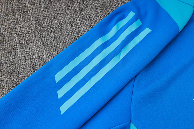Blusão Treino Adidas - Azul Claro