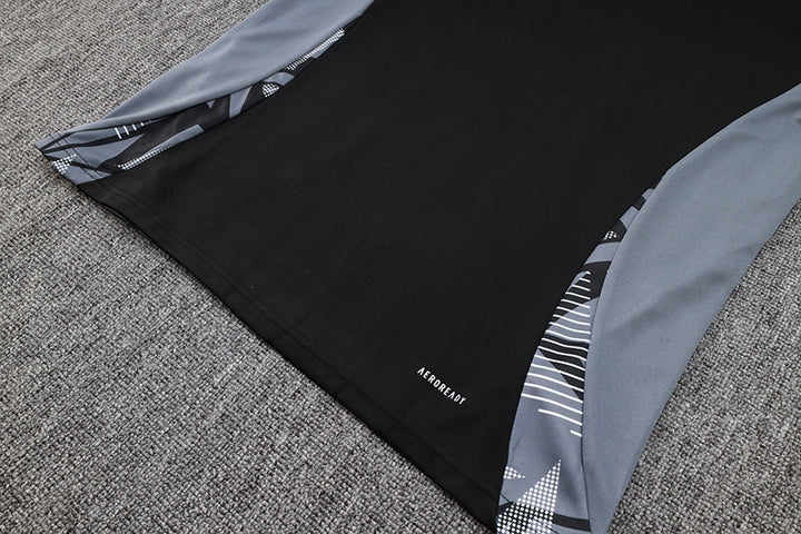 Blusão Treino Adidas - Preto/Cinza II