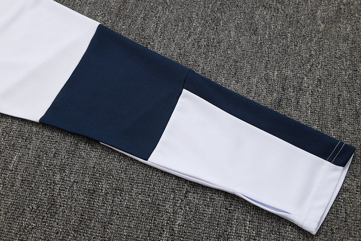 Conjunto Treino Joma - Branco/Azul marinho