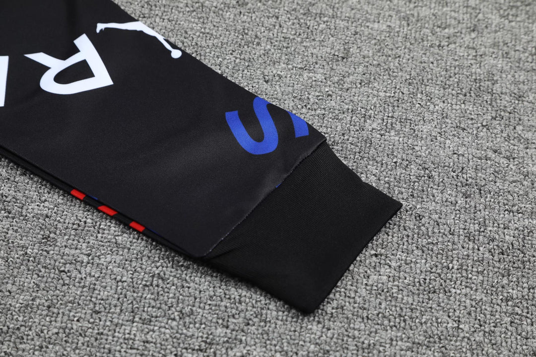 Conjunto PSG Preto - Capuz