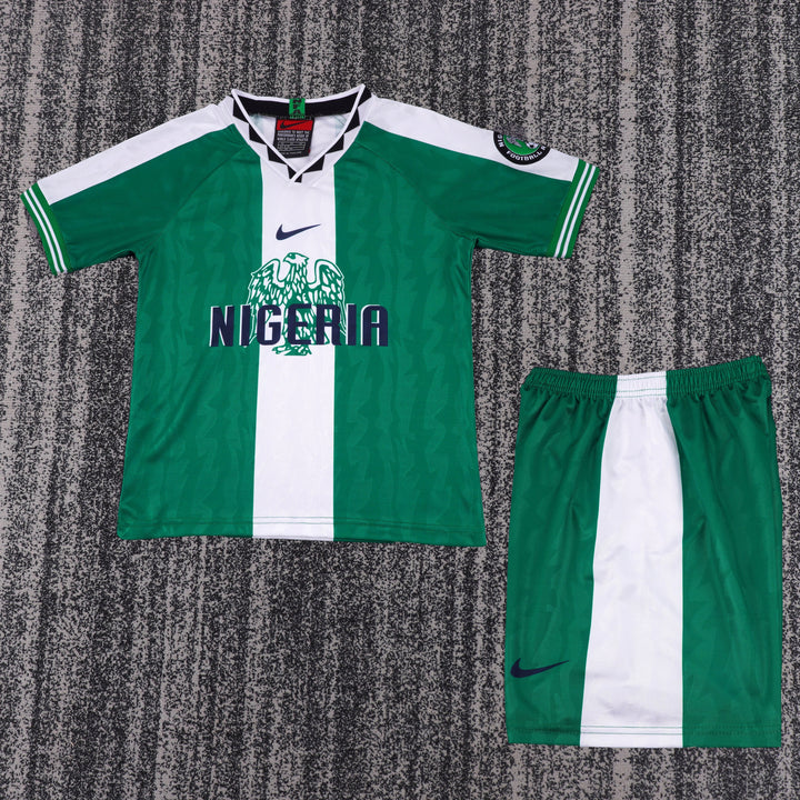 Camisa Retrô Nigéria 1996 Home Infantil – Belt Sports