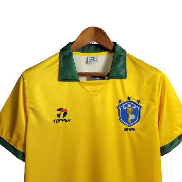 Camisa Retrô Brasil 1988 Home