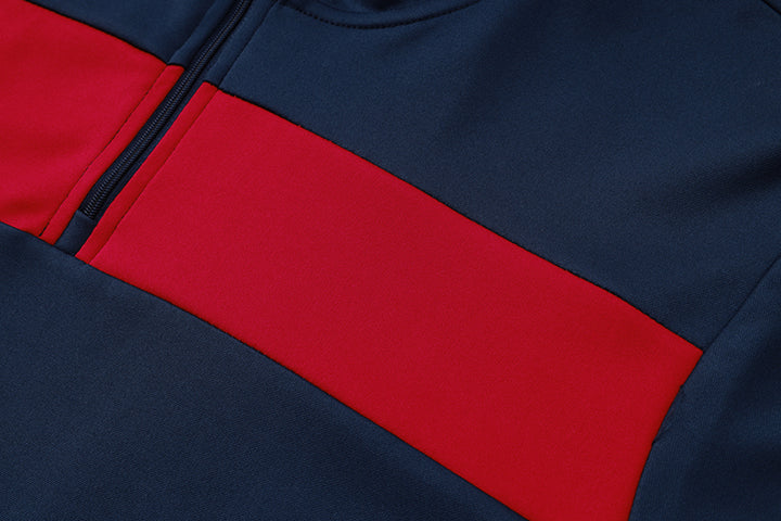 Conjunto Treino Adidas - Azul marinho/Vermelho