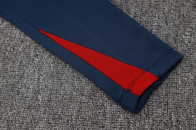 Blusão Treino Nike - Azul Marinho/Vermelho