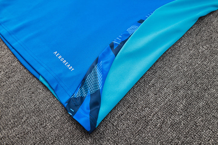 Blusão Treino Adidas - Azul Claro
