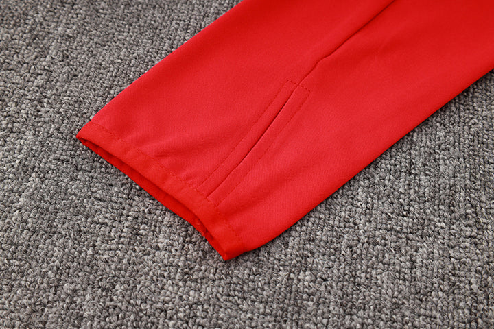 Blusão Treino Adidas - Vermelho/Laranja